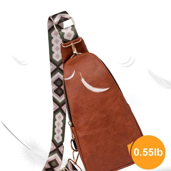 Sling Bag Crossbody Purse, Crossbody Fanny Pack for Trendy Women - Picture 4 of 7